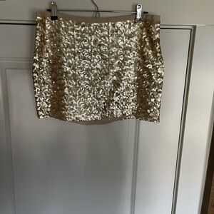 Victoria’s Secret London Jean sequin mini skirt size 10